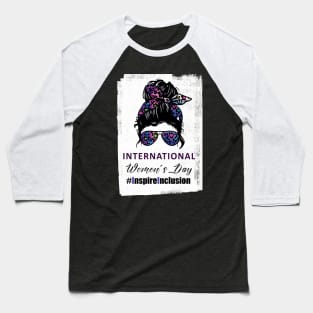 International Women's Day 2024 Inspire Inclusion Baseball T-Shirt